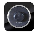 کلید و پریز آدا پلکسی مشکی زه نقره ای دلند(مکانیزم+قاب+زه)/دیمر فن 800 وات