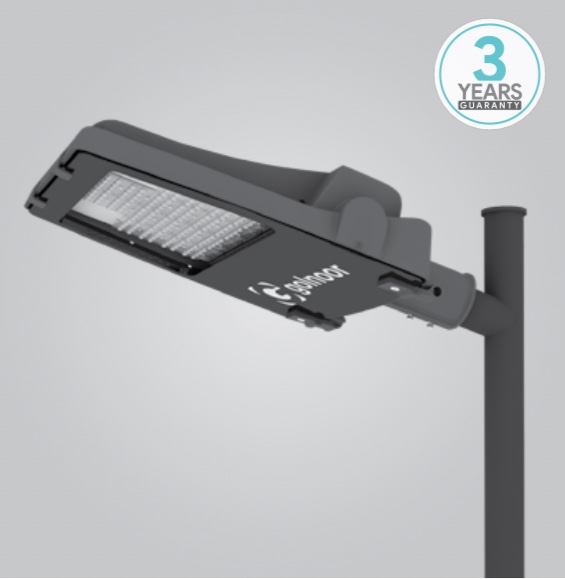 چراغ خیابانی ال ای دی 100 وات مدل سهیل 2 برند گلنور