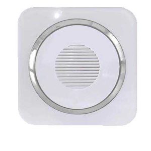 کلید و پریز آدا پلکسی سفید زه نقره ای دلند(مکانیزم+قاب+زه) / زنگ اخبار