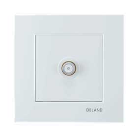 کلید و پریز مدل آسا برند دلند / فیش آنتن SAT