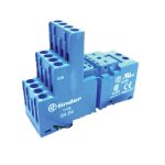 سوکت مدل 94.02 برای رله شیشه ای فیندر finder نوع تیغه ای