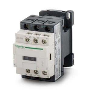 کنتاکتور 25 آمپر اشنایدر 11 کیلووات بوبین 24VDC مدل LC1D25BD