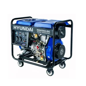 ژنراتور گازوئیلی 6000 وات هیوندای مدل HG6560-PG