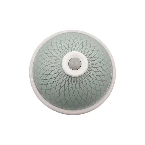 چراغ سقفی سنسوردار شیشه و فلز بالاستیران