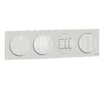 کلید و پریز آوا سفید دلند پلاس/آوا ، قاب چهارخانه