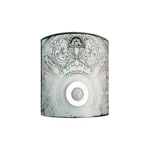 چراغ دیواری سنسور دار دوستان مدل میخک شیشه ای چهارگوش