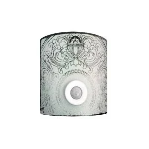 چراغ دیواری سنسور دار دوستان مدل میخک شیشه ای چهارگوش