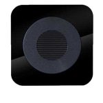 کلید و پریز آدا پلکسی مشکی دلند پلاس /زنگ اخبار(مکانیزم+قاب)