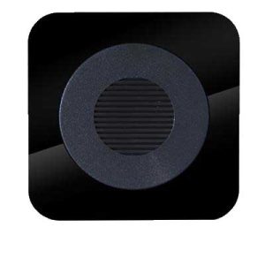 کلید و پریز آدا پلکسی مشکی دلند پلاس /زنگ اخبار(مکانیزم+قاب)