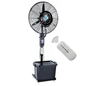پنکه مه پاش ایستاده سایز 75 ریموت دار Rainfan
