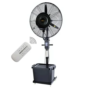 پنکه مه پاش ایستاده سایز 75 ریموت دار دانهیل
