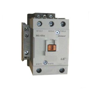 کنتاکتور 130 آمپر 60 کیلووات بوبین VAC/DC 100/240 برند LS مدل MC-130a