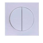 آوا پلکسی سفید دلندپلاس/کلید دوپل (مکانیزم+قاب)