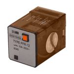 رله شیشه ای پارس فانال 8 پایه 2NO2NC ولتاژ کاری و کنترلی 220VAC مدل PFR12