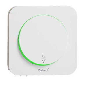 کلید و پریز آدا سفید دلند پلاس /آدا،کلید تبدیل(مکانیزم+قاب)