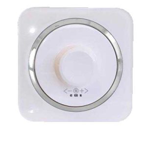 کلید و پریز آدا پلکسی سفید زه نقره ای دلند(مکانیزم+قاب+زه) / دیمر فن 800 وات