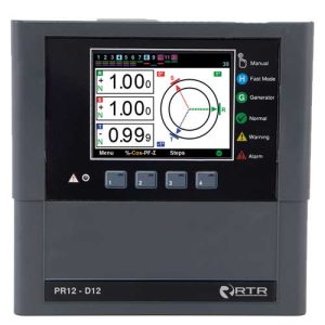 رگولاتور بانک خازنی 12 پله اسپانیایی RTR مدل PR12D فوق حرفه ای