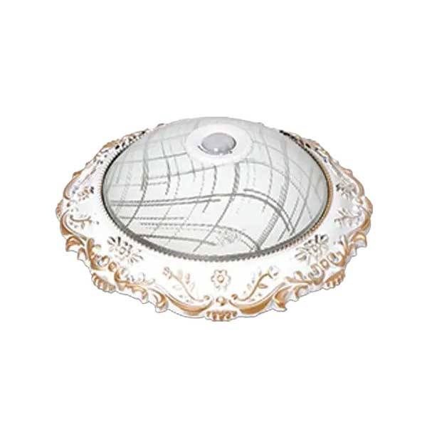 چراغ سقفی سنسوردار دهکده مدل فلاور طلقی