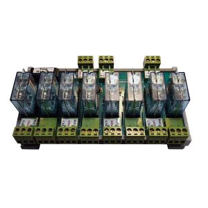برد رله 8 تایی 16 آمپر ولتاژ تحریک 24VDC حاوی 8 عدد رله فیندر 4061.9024.0000
