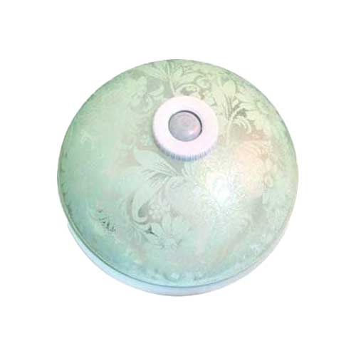 چراغ سقفی سنسور دار مدل ترنج - شیشه ای