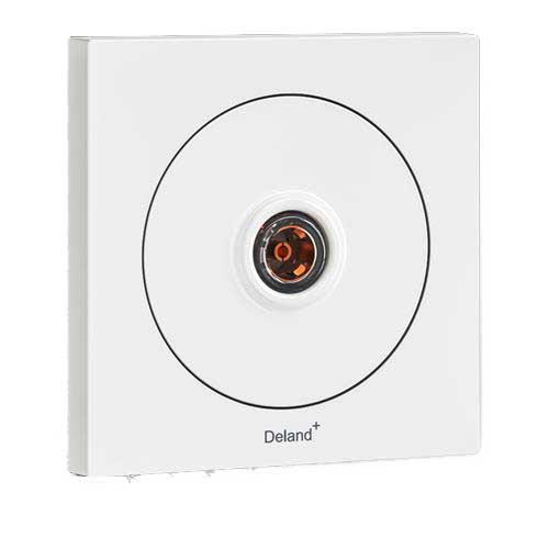 کلید و پریز آوا سفید دلند پلاس/آوا،فیش آنتن