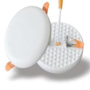 پنل توکار گرد فریم لس 10 وات نور آفتابی برند سان لوکس