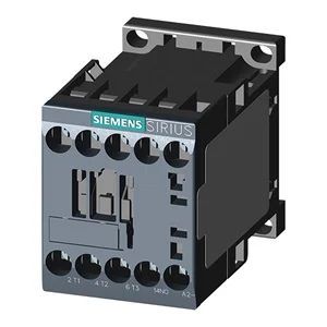 کنتاکتور 9 آمپر 4 کیلووات بوبین 230VAC مدل SIEMENS 3RT2016-1AP01
