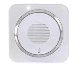 کلید و پریز آدا پلکسی سفید زه نقره ای دلند(مکانیزم+قاب+زه) / زنگ ملودی