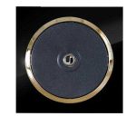 کلید و پریز آوا پلکسی مشکی زه طلایی دلند(مکانیزم+قاب+زه) / فیش آنتن