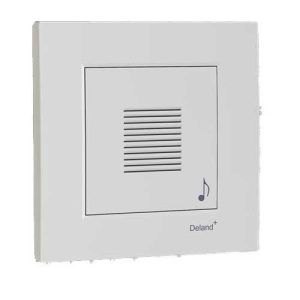 کلید و پریز آسا سفید دلند پلاس /زنگ ملودی(مکانیزم+قاب)