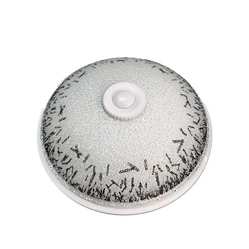 چراغ سقفی سنسور دار مدل مزرعه - شیشه ای - گرد