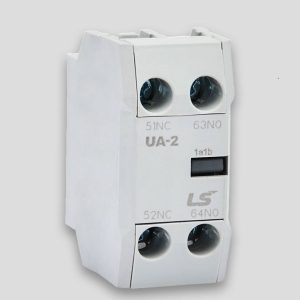 کنتاکت کمکی قابل نصب روی کنتاکتور LS مدل 1NO1NC UA-2 برای کنتاکتورهای 6 الی 150