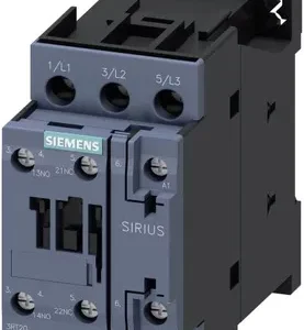 کنتاکتور 18 آمپر 7.5 کیلووات بوبین 230VAC مدل SIEMENS 3RT2025-1AP00