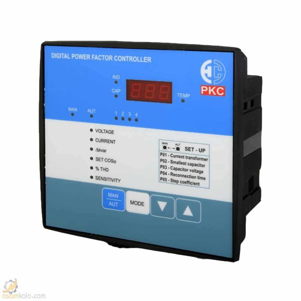 رگولاتور بانک خازنی، PKC مدل PRA08 (8 پله)