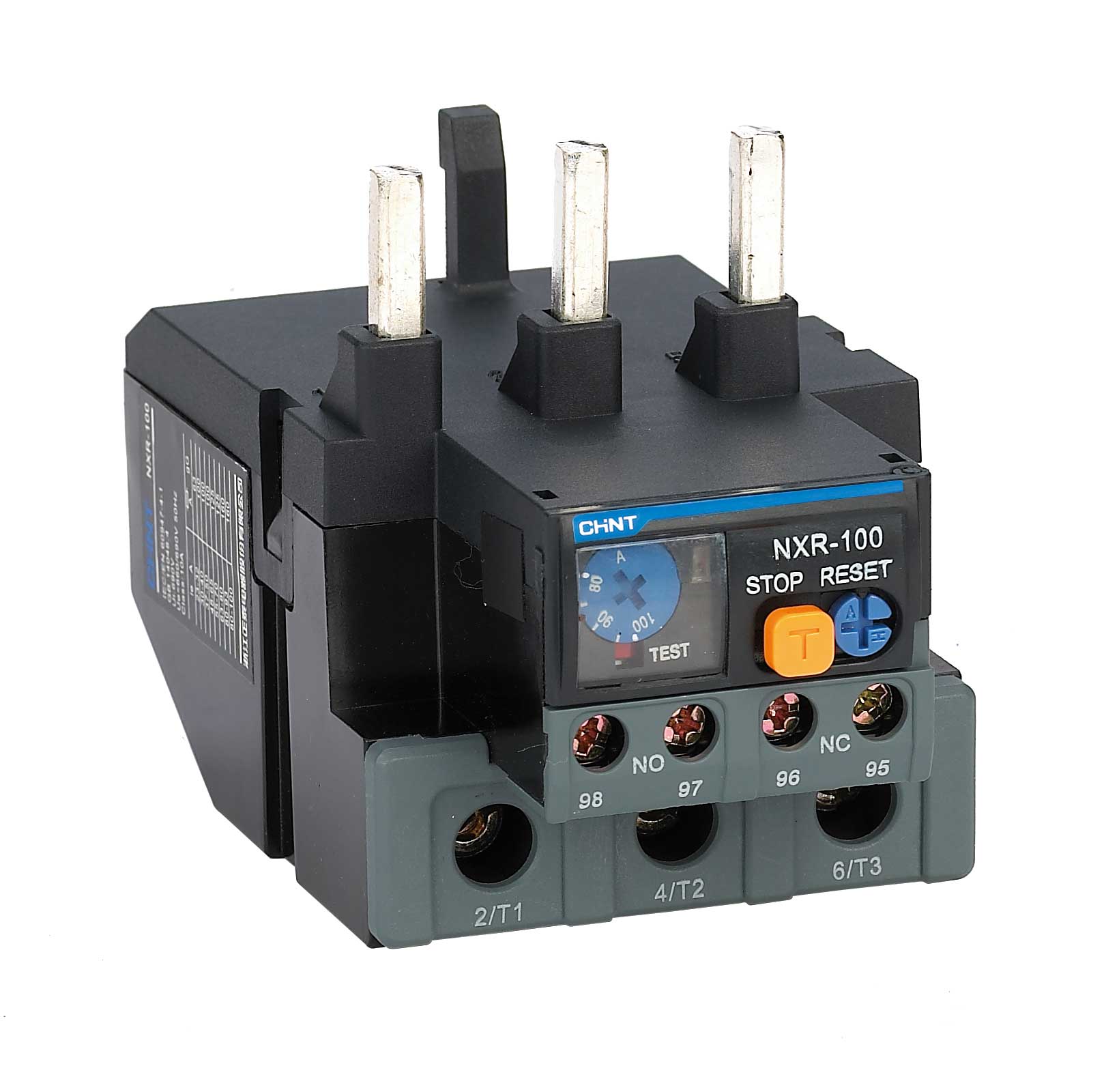 بی متال ( رله حرارتی/ اضافه جریان) چینت مدل NXR-100 تنظیمات 80-63 آمپر