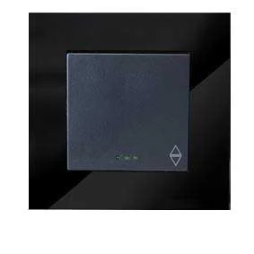 کلید و پریز مدل آسا پلکسی مشکی برند دلند(مکانیزم +قاب ) / کلید تبدیل