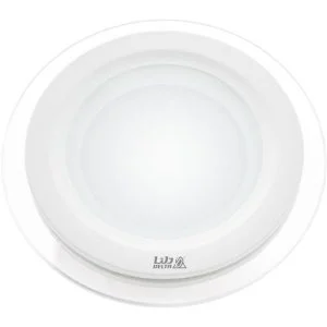 پنل ال ای دی 6 وات دلتا مدل دور شیشه پایه Adapter رنگ نور مهتابی