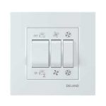 کلید و پریز مدل آسا برند دلند / کلید کولر (جدید)