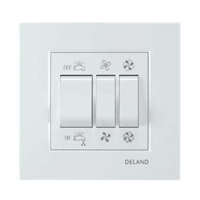 کلید و پریز مدل آسا برند دلند / کلید کولر (جدید)