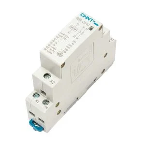 کنتاکتور تکفاز ( دو پل ) 20 آمپر برند chint ولتاژ کنترل230VAC مدل NCH8 ( هر پل 6 آمپر موتوری)