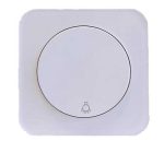 کلید و پریز آدا پلکسی سفید دلند پلاس /شاسی راه پله(مکانیزم+قاب)