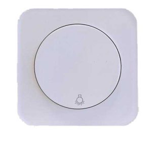 کلید و پریز آدا پلکسی سفید دلند پلاس /شاسی راه پله(مکانیزم+قاب)