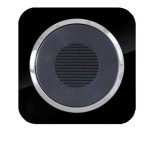 کلید و پریز آدا پلکسی مشکی زه نقره ای دلند(مکانیزم+قاب+زه)/زنگ اخبار