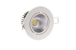 چراغ دانلایت LED COB 12W نقره ای برند میت