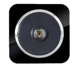 آداپلکسی مشکی زه نقره ای(مکانیزم+قاب+زه)/فیش بلندگو