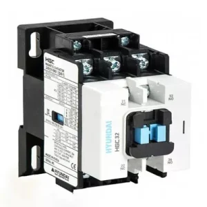 کنتاکتور 50 آمپر هیوندای بوبین‌های خاص DC توان 22 کیلووات HGC