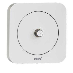 کلید و پریز آدا سفید دلند پلاس /آدا،فیش آنتن sat(مکانیزم+قاب)