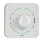 کلید و پریز آدا سفید دلند پلاس /آدا،دیمر لامپ(مکانیزم+قاب)