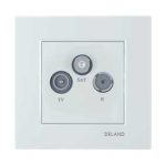 کلید و پریز مدل آسا برند دلند / فیش آنتن مرکزی