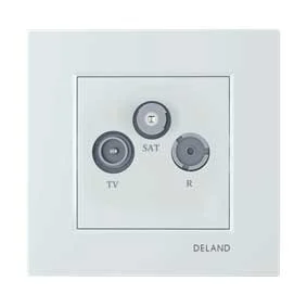 کلید و پریز مدل آسا برند دلند / فیش آنتن مرکزی